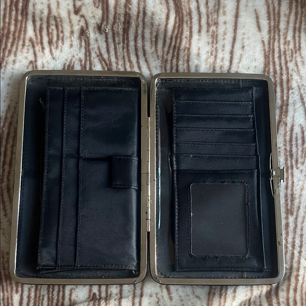 Black Textured Wallet - Picture 2 of 2